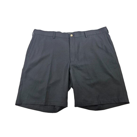 GC Men's 42 Peter Millar Crown Sport Salem Performance Short 9" Shorts Black EUC - Picture 4 of 8